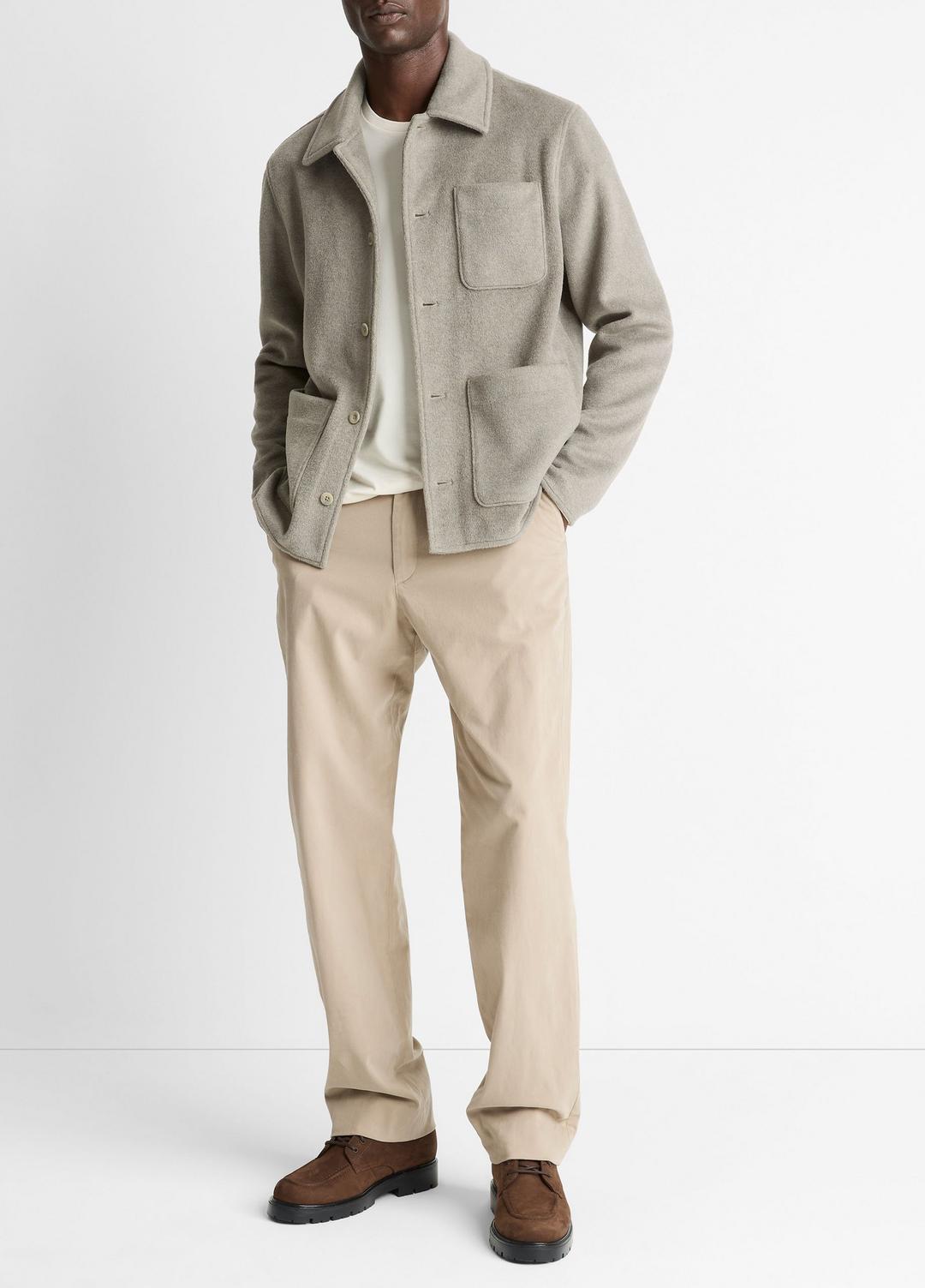 Double-Knit Chore Jacket in Jackets | Vince outlet