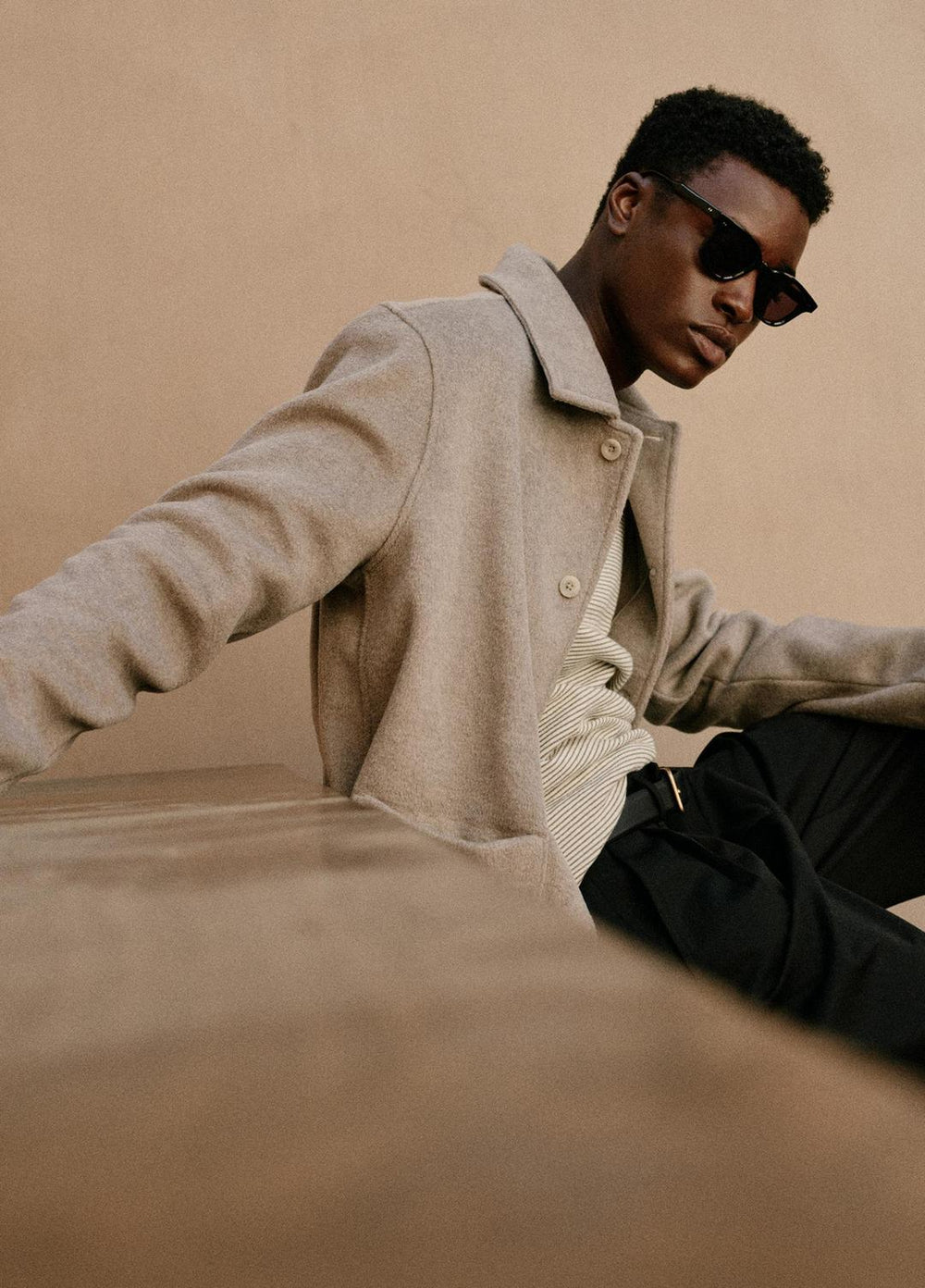 Double-Knit Chore Jacket in Jackets | Vince outlet