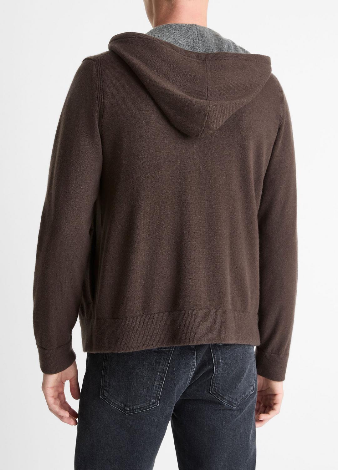 Cashmere Zip-Front Hoodie in Sweatshirts & Hoodies | Vince discount