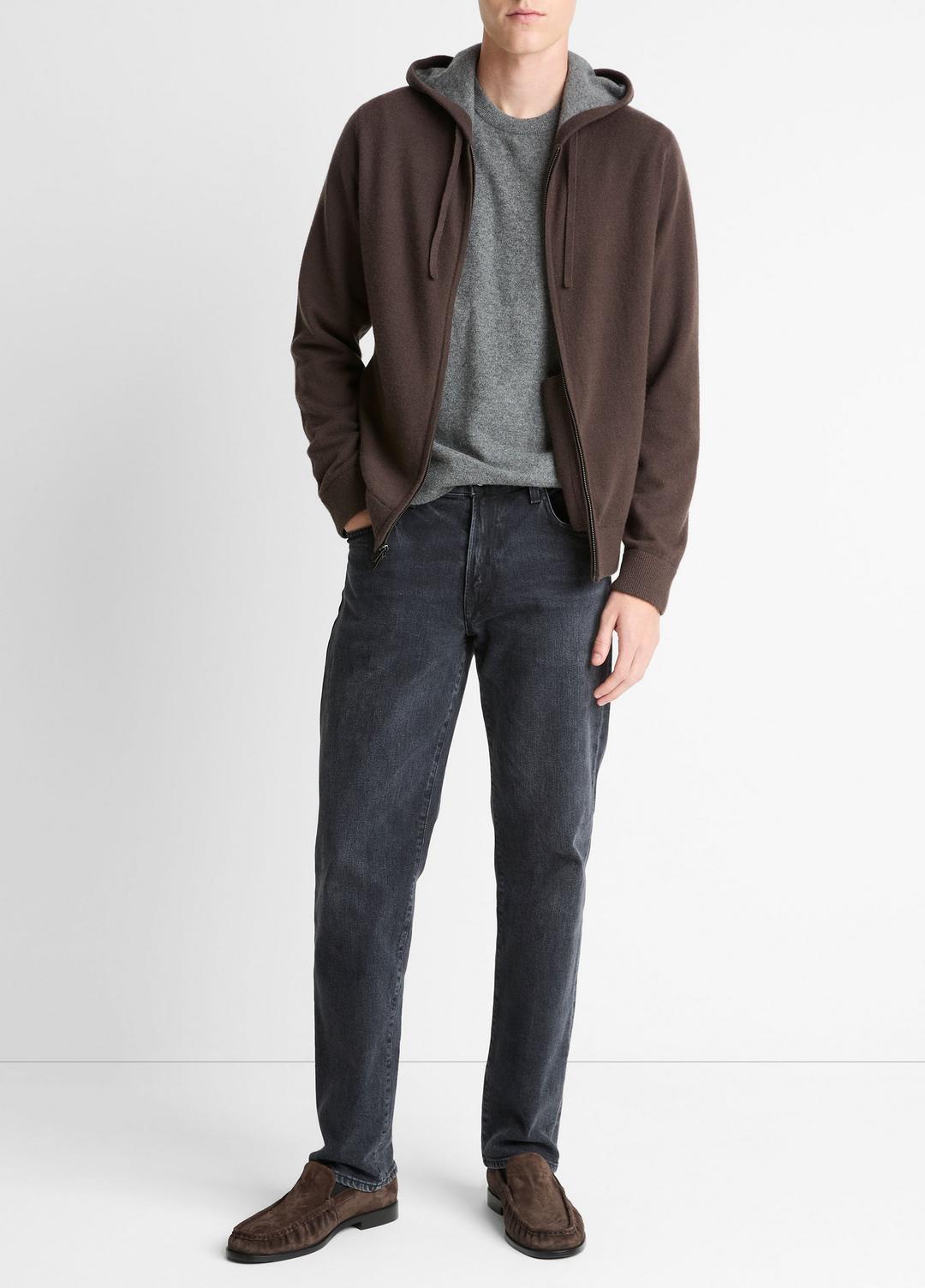 Cashmere Zip-Front Hoodie in Sweatshirts & Hoodies | Vince discount