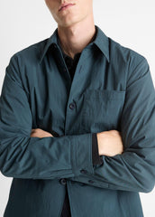 Insulated Tech-Cotton Shirt Jacket in Shirt Jackets | Vince discount