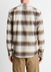 Missoula Plaid Button-Front Shirt in Long Sleeve | Vince on sale