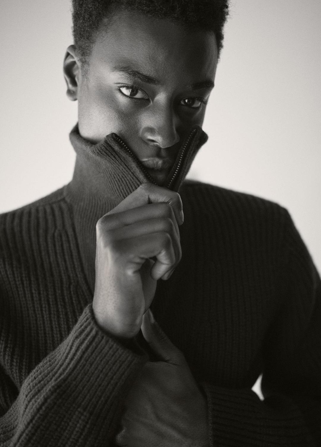 Heirloom Shaker Wool-Cashmere Quarter-Zip Sweater in Quarter Zip | Vince US