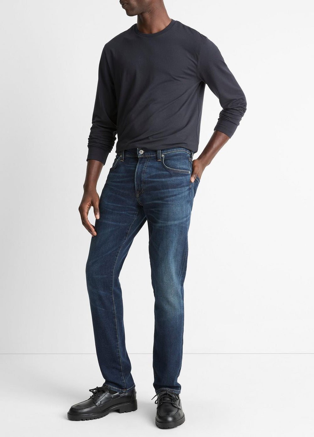 Citizens of Humanity Gage Slim Straight Jean in Denim | Vince for sale