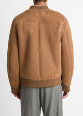 Shearling Bomber Jacket in Jackets | Vince on sale
