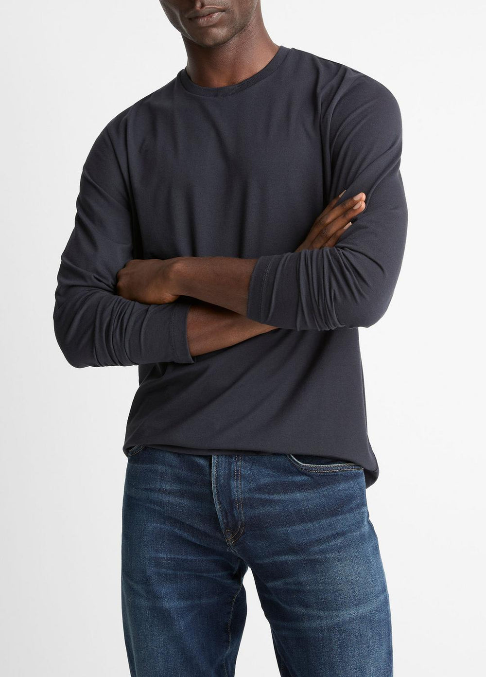 Triblend Jersey Long-Sleeve T-Shirt in Long Sleeve | Vince for sale
