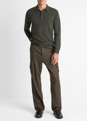 Wool Polo Sweater in Sweaters | Vince discount