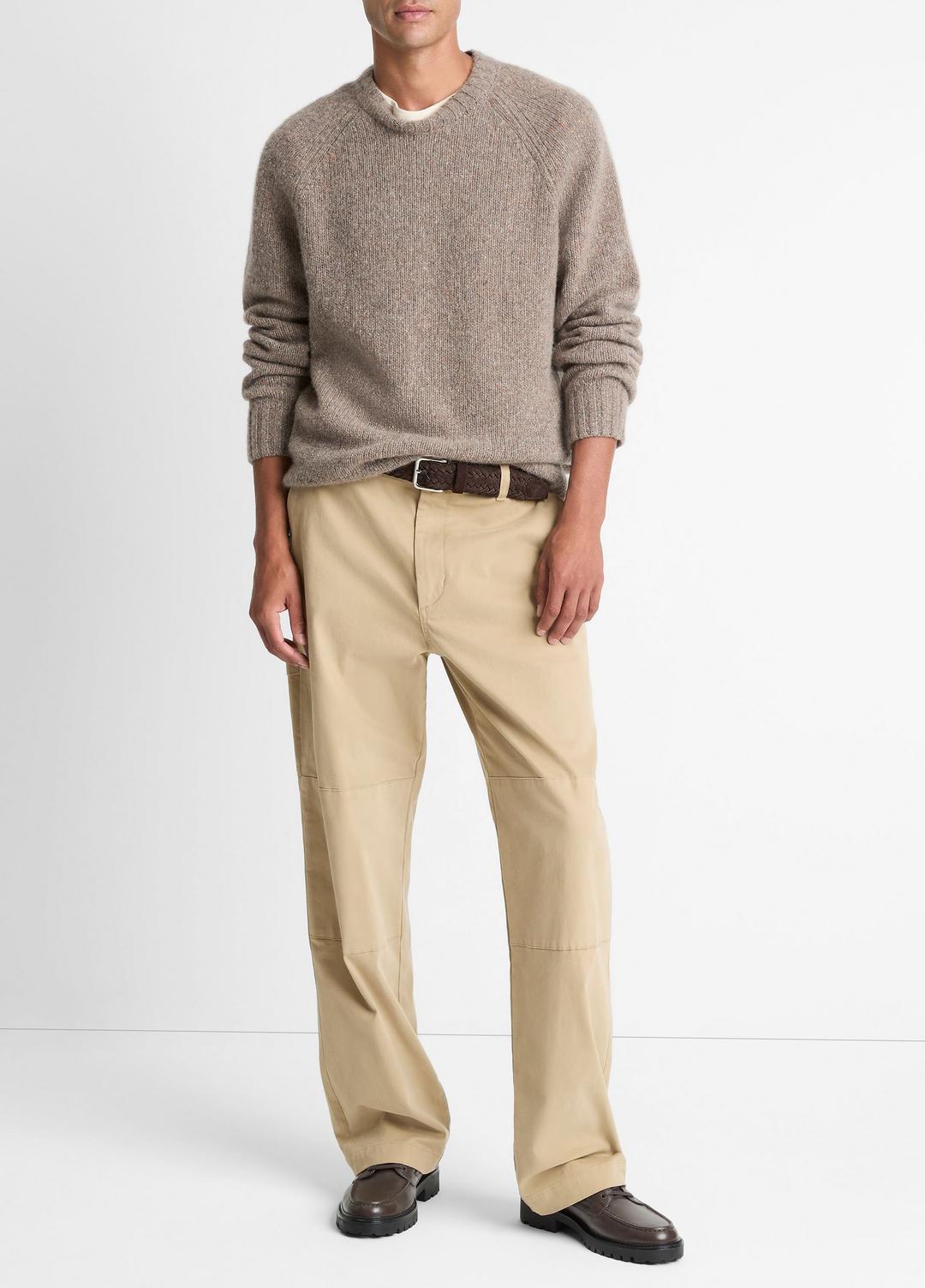 Donegal Cashmere Raglan-Sleeve Sweater in Crew Neck | Vince near me