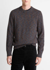 Multi-Mix Alpaca-Merino Wool Sweater in Crew Neck | Vince sale