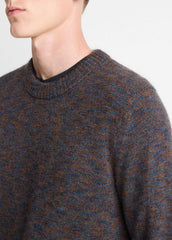 Multi-Mix Alpaca-Merino Wool Sweater in Crew Neck | Vince sale