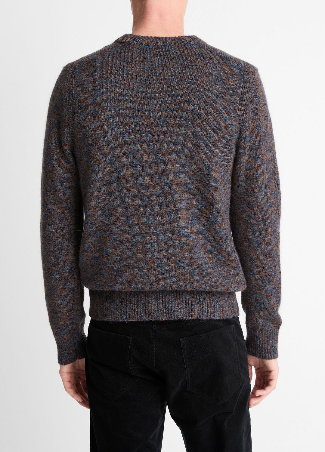 Multi-Mix Alpaca-Merino Wool Sweater in Crew Neck | Vince sale