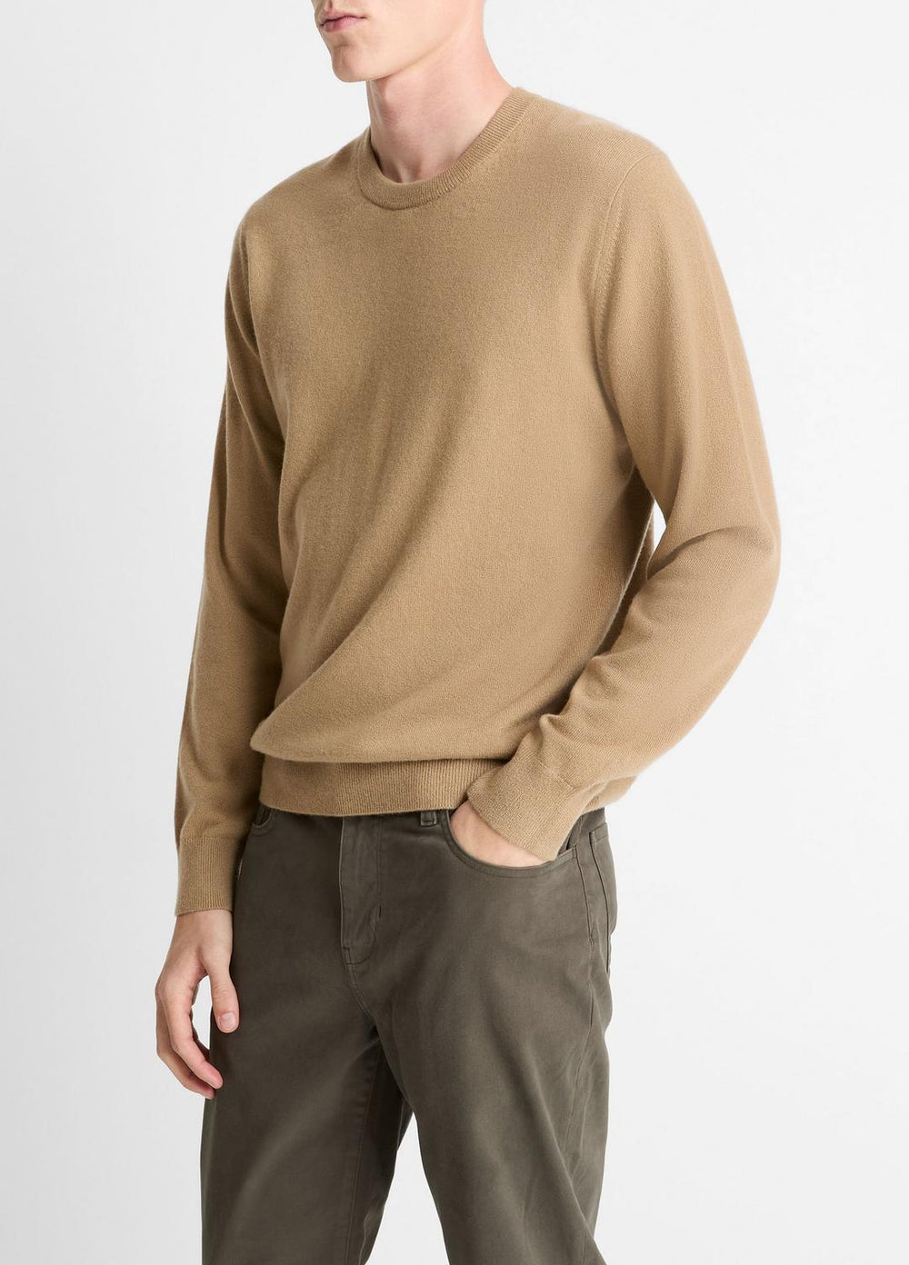 Cashmere Crew Neck Sweater in Crew Neck | Vince for sale