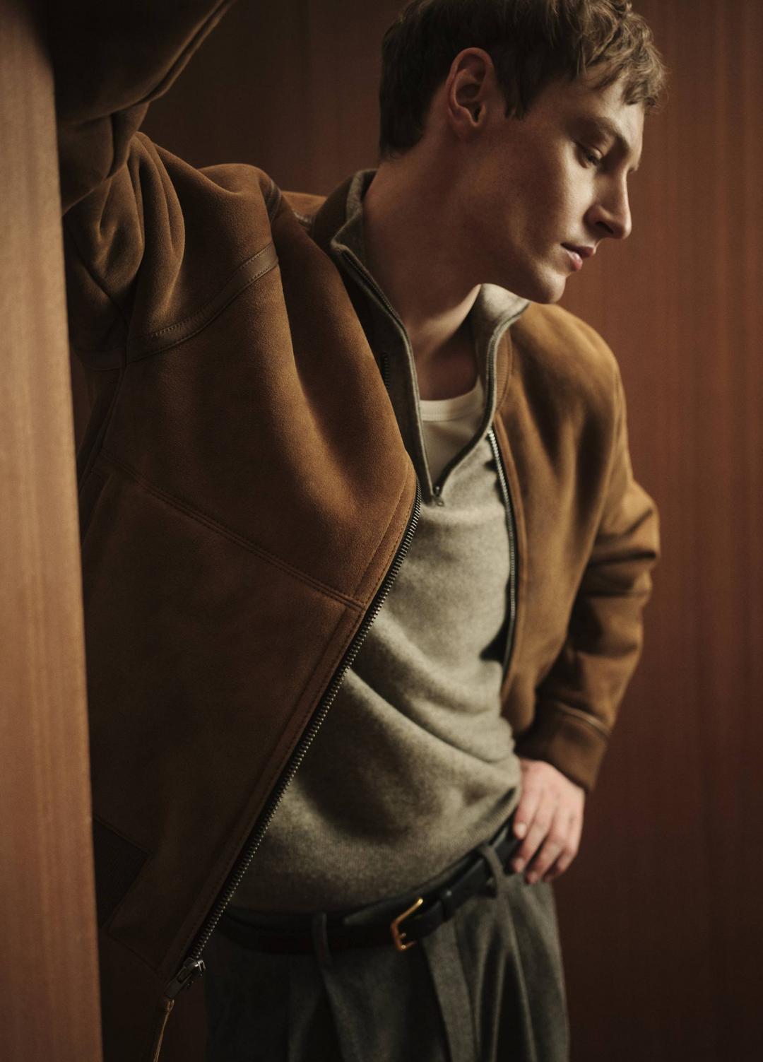 Plush Cashmere Quarter-Zip Sweater in Quarter Zip | Vince US
