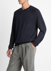 Featherweight Wool-Cashmere Crew Neck Sweater in Crew Neck | Vince near me