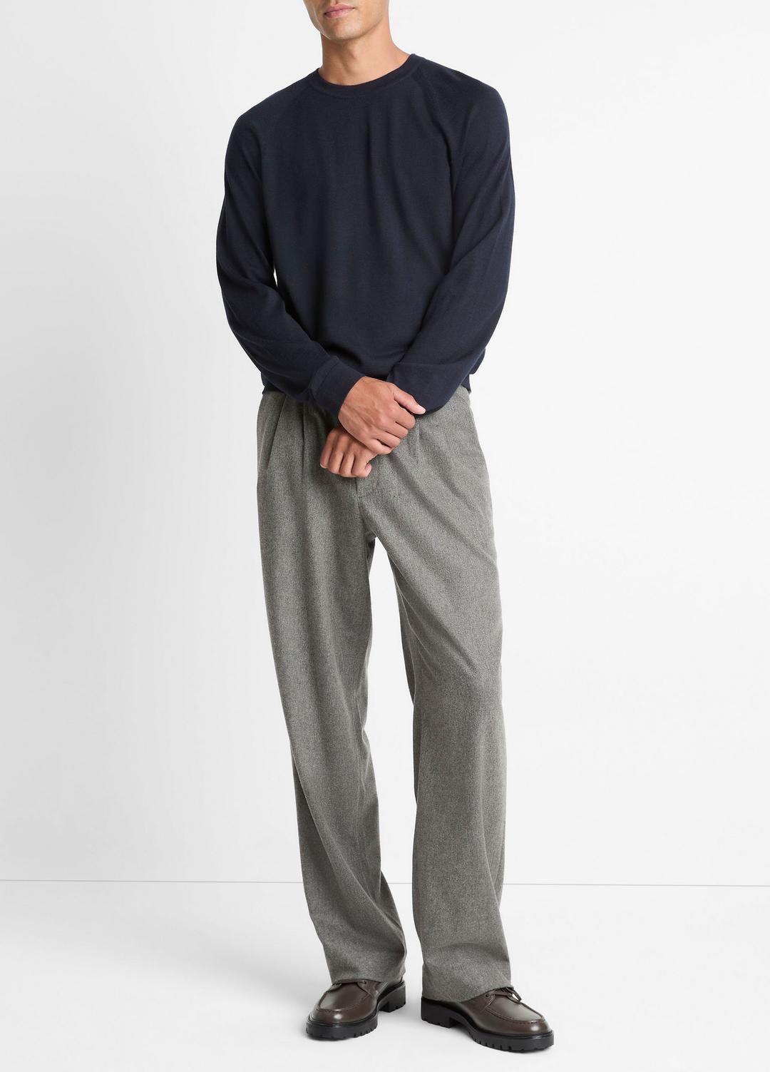 Featherweight Wool-Cashmere Crew Neck Sweater in Crew Neck | Vince near me