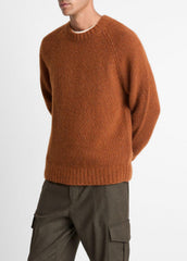 Donegal Cashmere Raglan-Sleeve Sweater in Crew Neck | Vince outlet