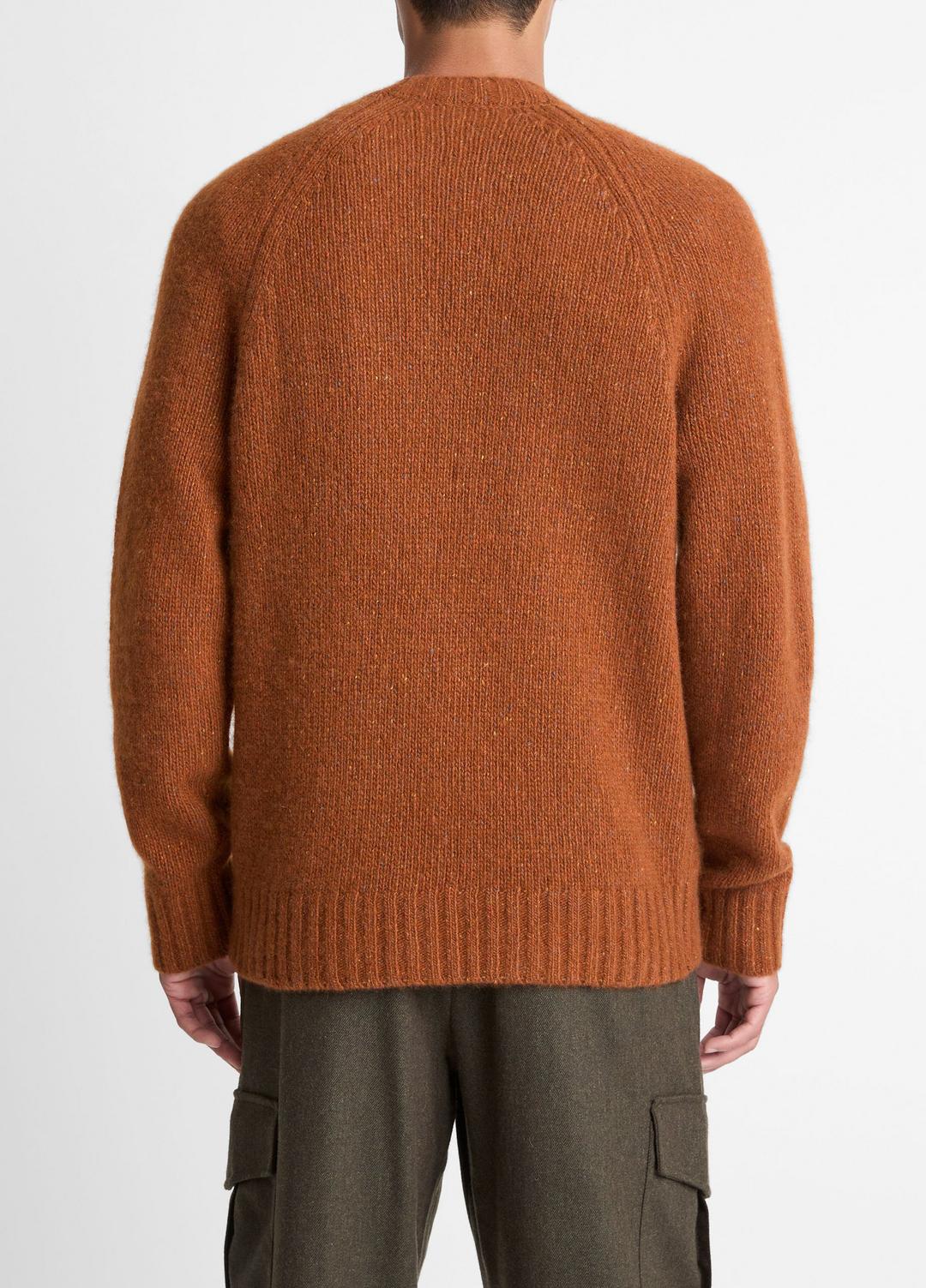 Donegal Cashmere Raglan-Sleeve Sweater in Crew Neck | Vince outlet