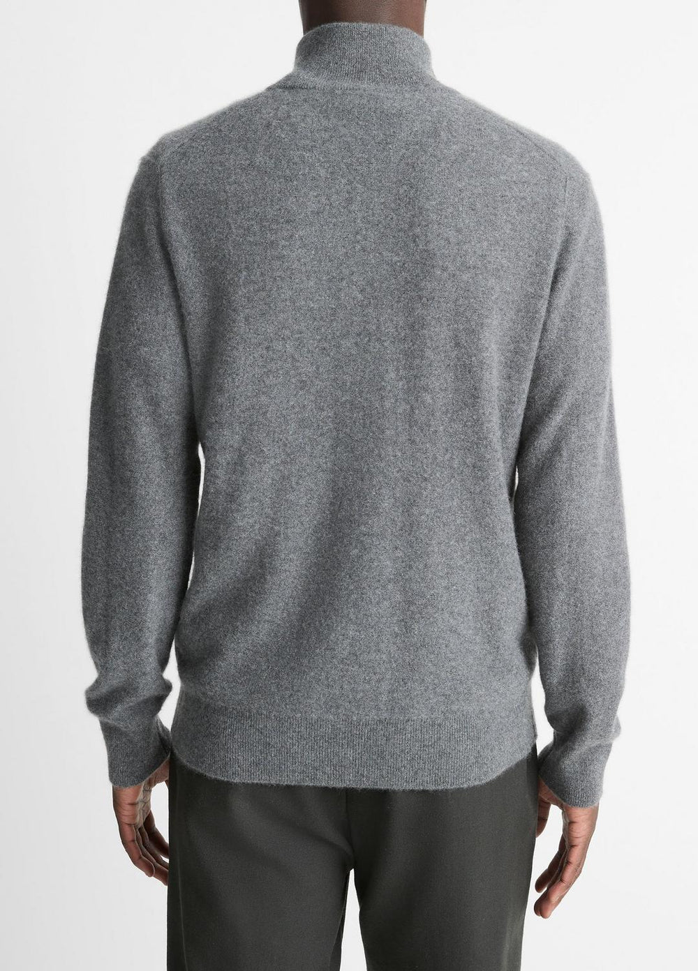 Plush Cashmere Quarter-Zip Sweater in Quarter Zip | Vince on sale