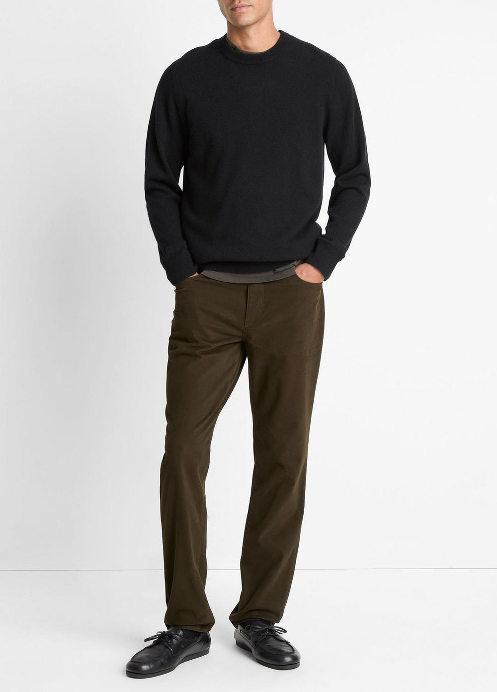 Cashmere Crew Neck Sweater in Crew Neck | Vince for sale
