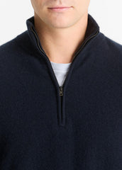 Plush Cashmere Quarter-Zip Sweater in Quarter Zip | Vince US