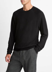 Featherweight Wool-Cashmere Crew Neck Sweater in Crew Neck | Vince discount
