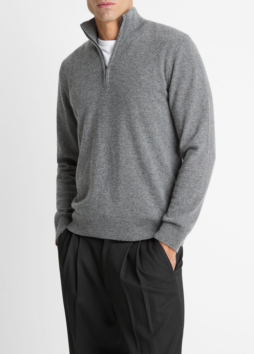 Cashmere Quarter-Zip Sweater in Quarter Zip | Vince near me