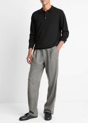 Wool Polo Sweater in Sweaters | Vince outlet