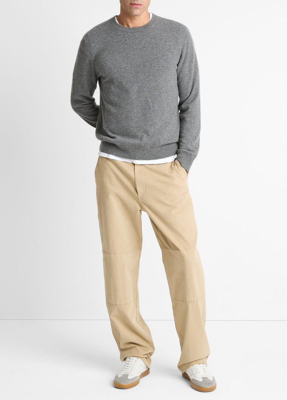 Cashmere Crew Neck Sweater in Crew Neck | Vince sale