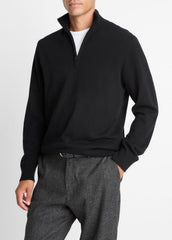 Cashmere Quarter-Zip Sweater in Quarter Zip | Vince for sale