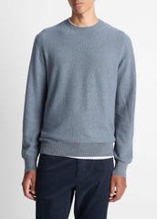 Geo-Jacquard Wool-Blend Crew Neck Sweater in Crew Neck | Vince on sale