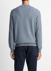 Geo-Jacquard Wool-Blend Crew Neck Sweater in Crew Neck | Vince on sale