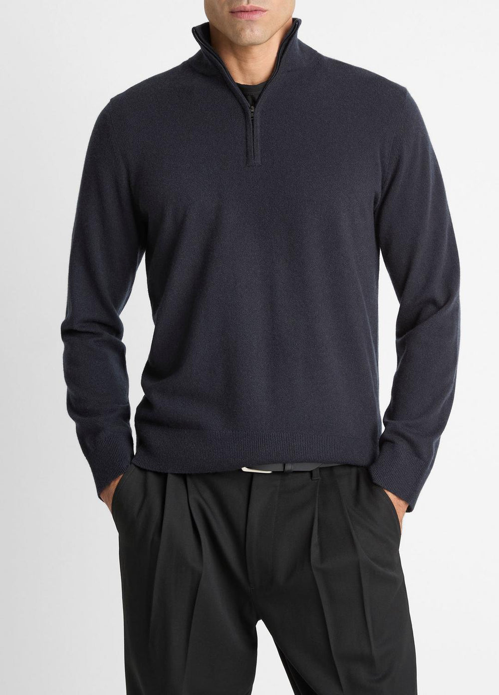 Cashmere Quarter-Zip Sweater in Quarter Zip | Vince outlet