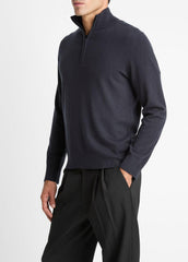 Cashmere Quarter-Zip Sweater in Quarter Zip | Vince outlet