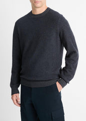 Geo-Jacquard Wool-Blend Crew Neck Sweater in Crew Neck | Vince for sale