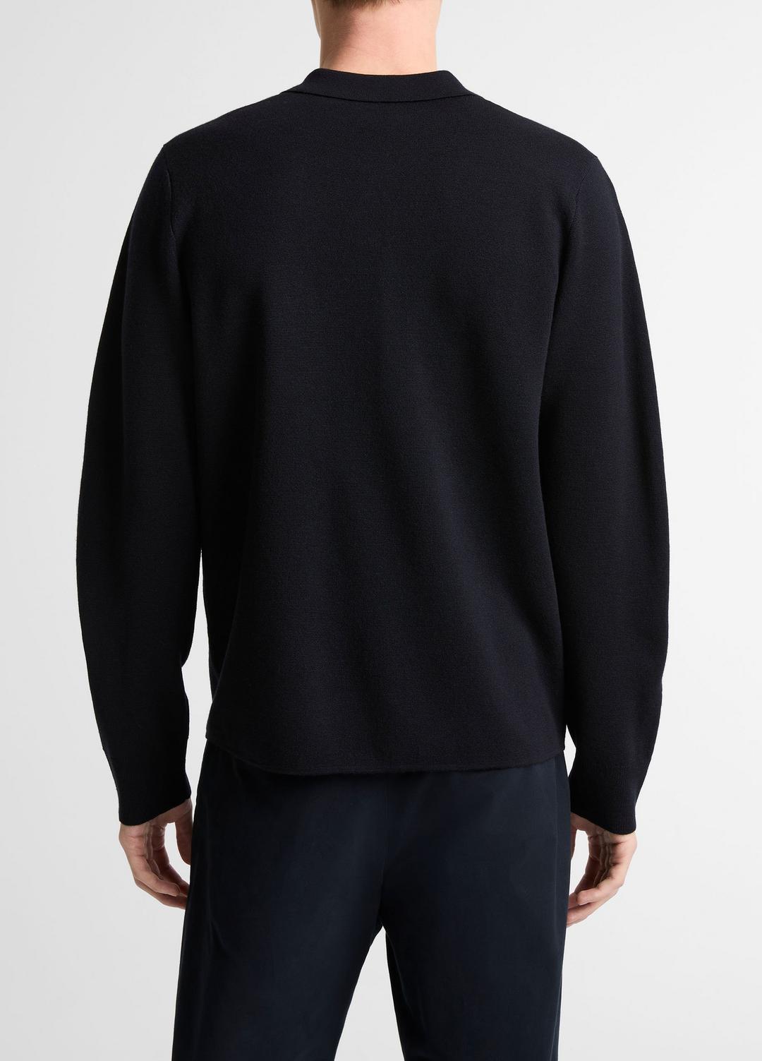 Italian Merino Wool Milano Polo Sweater in Sweaters | Vince outlet