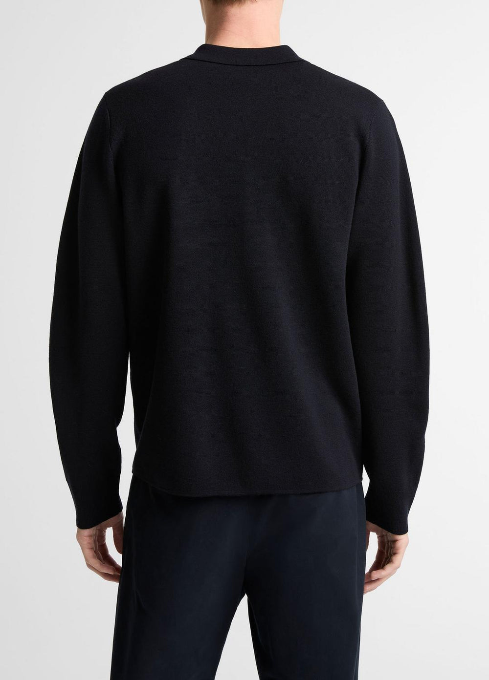 Italian Merino Wool Milano Polo Sweater in Sweaters | Vince outlet