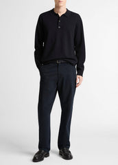 Italian Merino Wool Milano Polo Sweater in Sweaters | Vince outlet