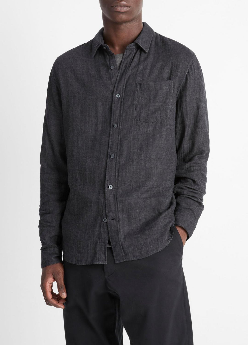 Double Face Long Sleeve in Long Sleeve | Vince sale