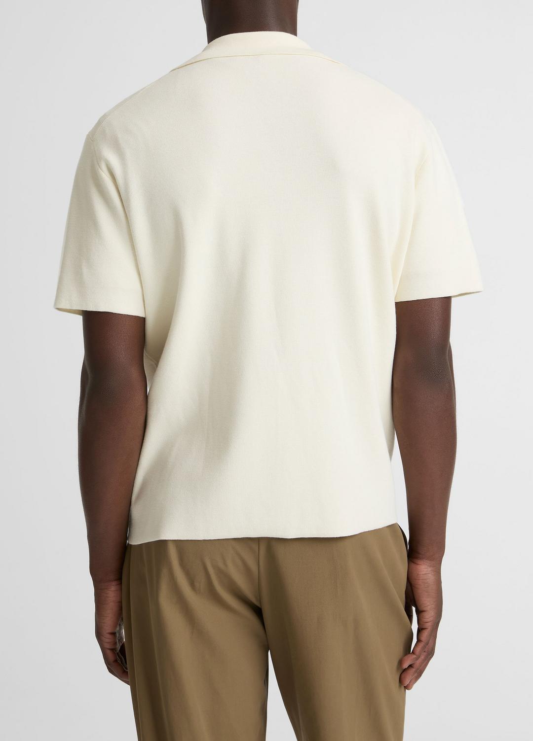 Merino Wool Cabana Shirt  in Short Sleeve | Vince for sale