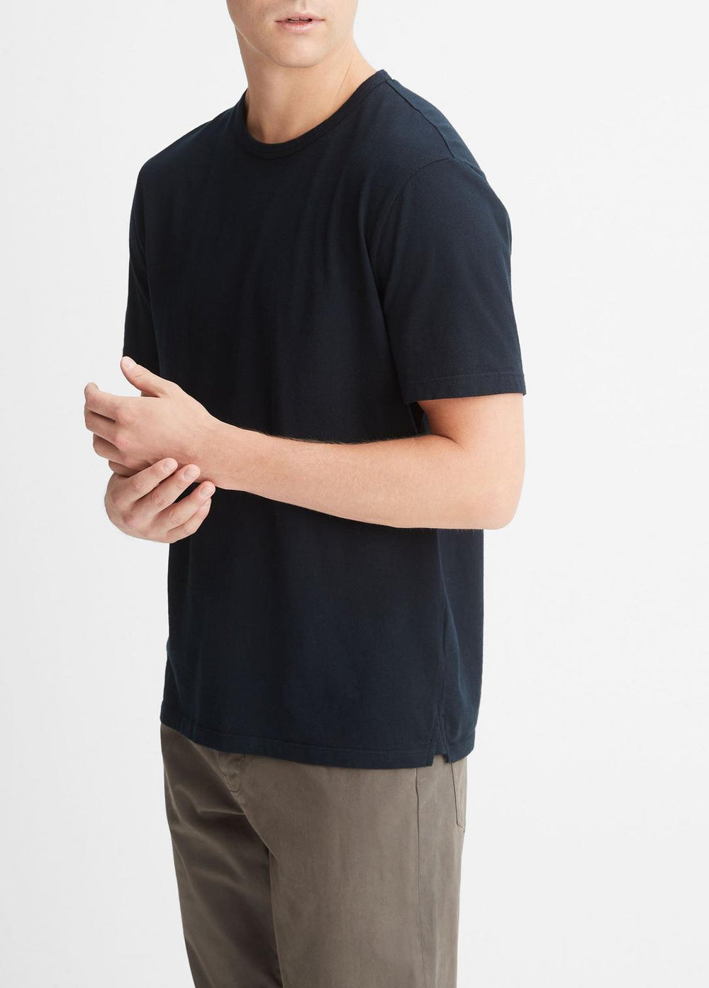 Garment Dye Cotton T-Shirt in T-Shirts & Polos | Vince near me