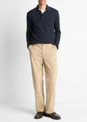 Variegated Cotton Polo Shirt in Henleys & Polos | Vince outlet