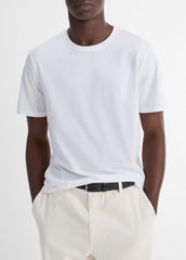 Pima Cotton Crew Neck T-Shirt in Short Sleeve | Vince outlet