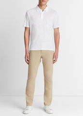 Linen Polo Shirt in Henleys & Polos | Vince Online