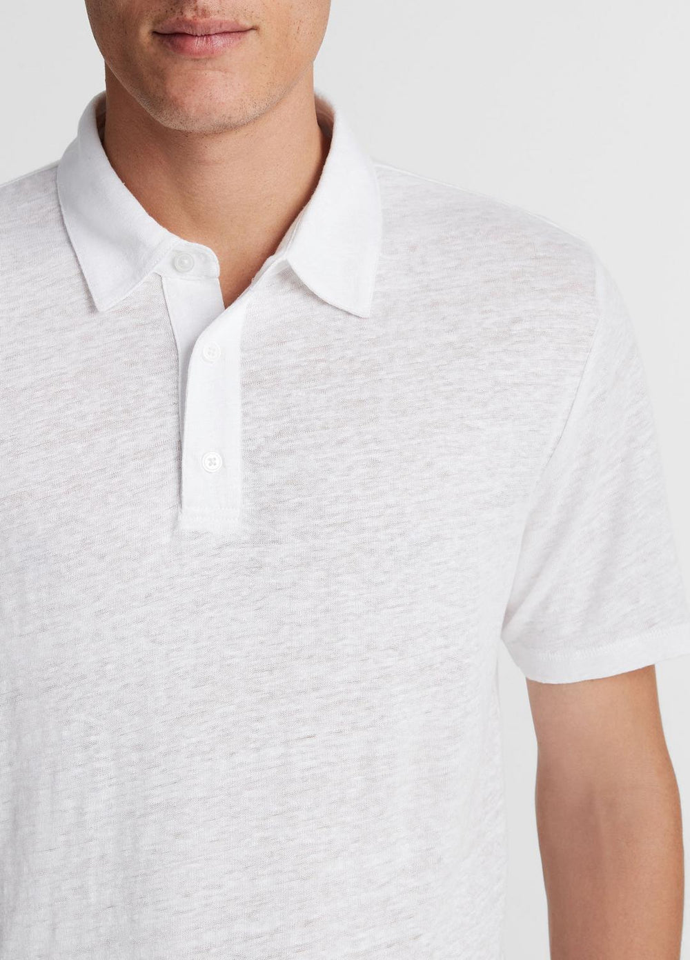 Linen Polo Shirt in Henleys & Polos | Vince Online