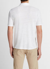 Linen Polo Shirt in Henleys & Polos | Vince Online