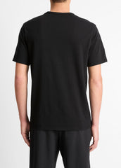 Garment Dye Cotton T-Shirt in Short Sleeve | Vince outlet
