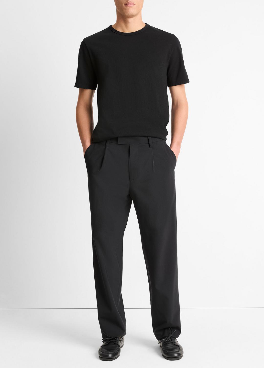 Garment Dye Cotton T-Shirt in Short Sleeve | Vince outlet