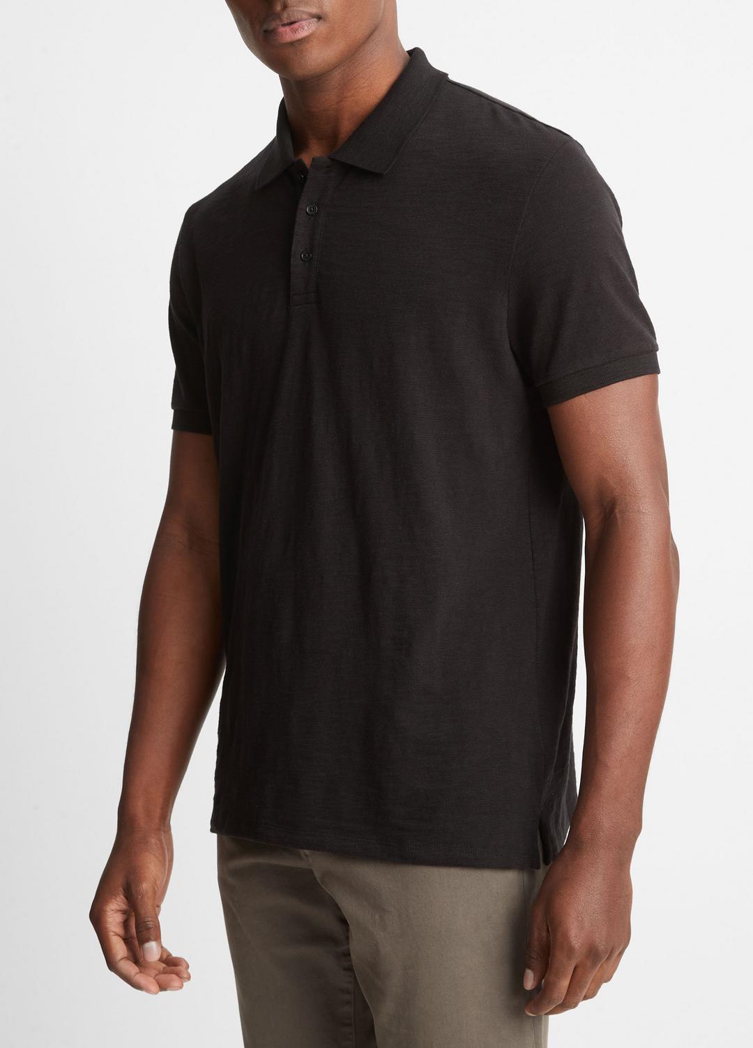 Classic Slub Polo Shirt in Henleys & Polos | Vince on sale