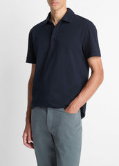 Garment Dye Cotton Polo Shirt in Henleys & Polos | Vince Online