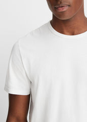 Garment Dye Cotton T-Shirt in Short Sleeve | Vince discount